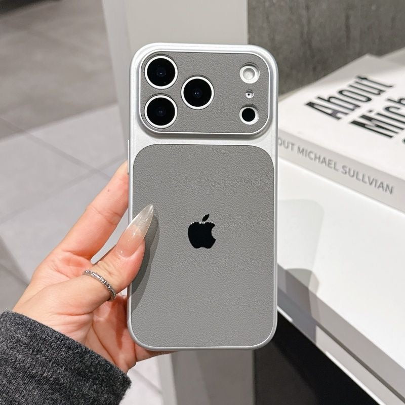Luxury Genuine Leather iPhone Case for iPhone 17 / 16 / 15 / 14 / 13 – Premium Protective Cover with Card Holder & MagSafe Compatible