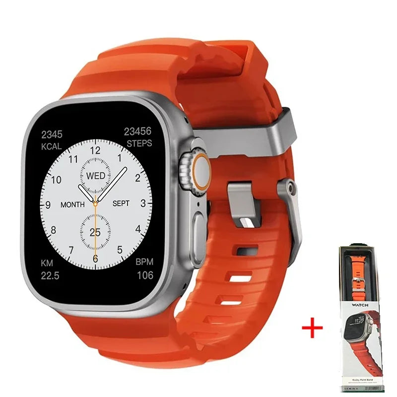 Silicone Sports Band for Apple Watch – Sweat-Proof Breathable Replacement Strap for All Series Ultra 2 / 9 / 8 / 7 / SE for Active Use