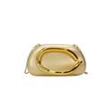 Women's PU Leather Evening Clutch Purse – Metal Detail Shoulder Bag for Wedding, Party & Special Occasions