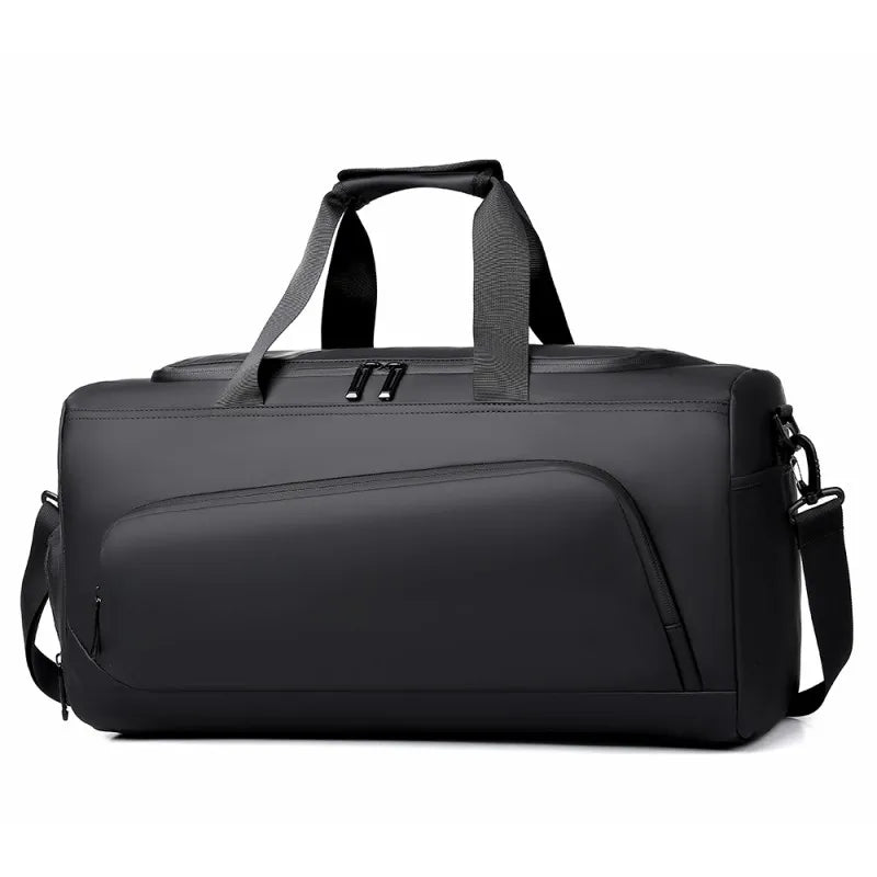Sports Gym Bag with Shoe Compartment & Wet/Dry Separation – Large Capacity Multi-Pocket Travel Duffel for Men & Women