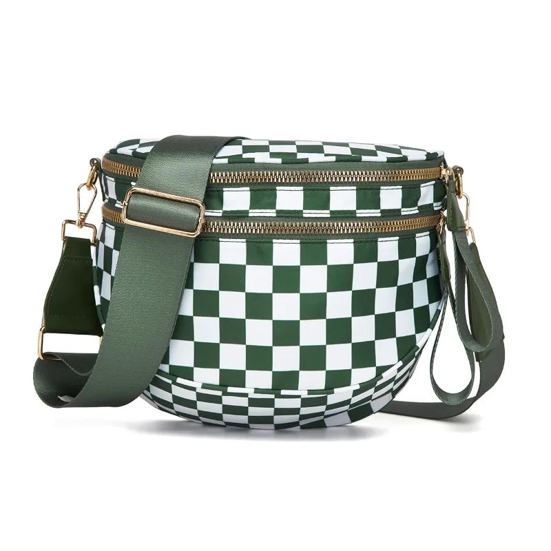 Women's Crossbody Shell Bag – Lightweight Waterproof Shoulder Bag with Large Capacity