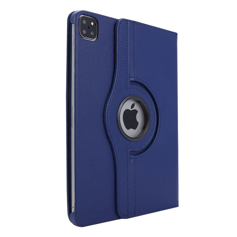 360° Rotating Stand Case for iPad Air & iPad Pro – Shockproof Multi-Angle Folio Cover with Auto Sleep/Wake & Stylus Holder