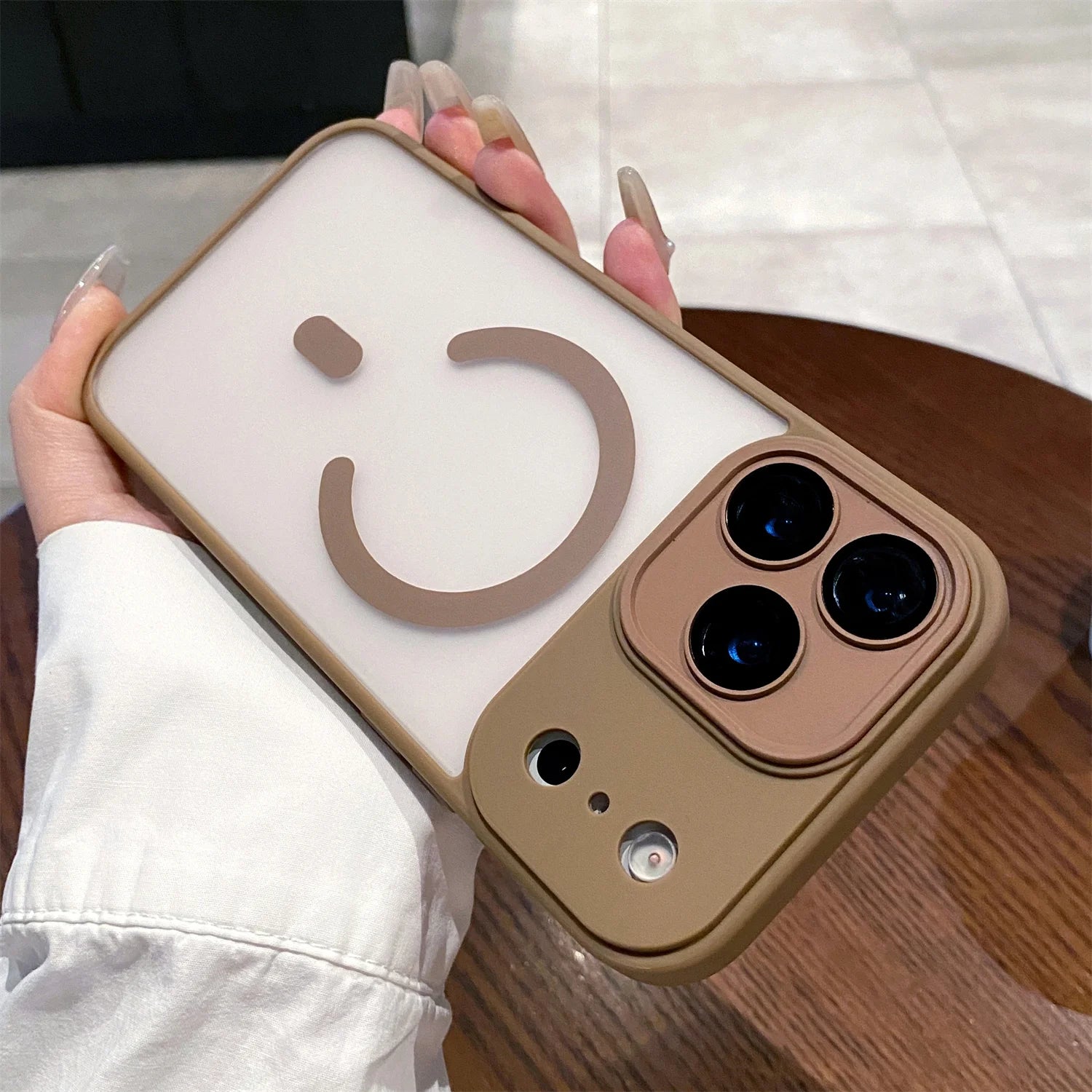 uxury Matte MagSafe Case for iPhone 17 / 17 Air / 17 Pro / 17 Pro Max – Magnetic Shockproof Cover with Built-In Lens Film & Slim Frosted Finish