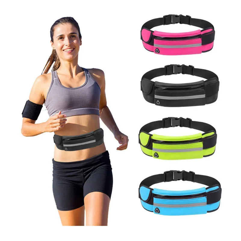 Waterproof Running Waist Bag for Women – Sports Fanny Pack for Gym, Cycling, Jogging & Outdoor Activities