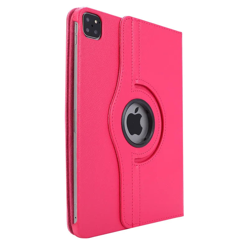 360° Rotating Stand Case for iPad Air & iPad Pro – Shockproof Multi-Angle Folio Cover with Auto Sleep/Wake & Stylus Holder