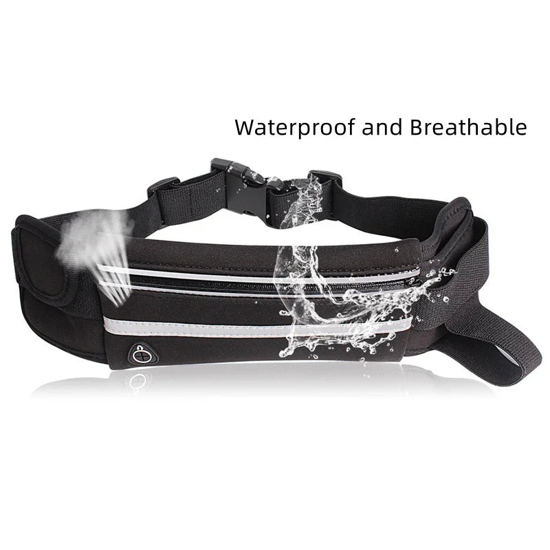 Waterproof Running Waist Bag for Women – Sports Fanny Pack for Gym, Cycling, Jogging & Outdoor Activities
