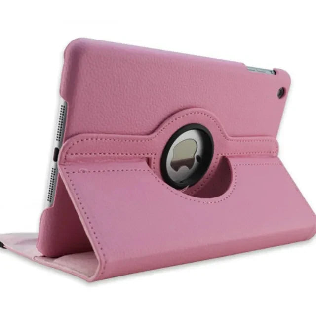 360° Rotating Stand Case for iPad & iPad Pro – Multi-Angle Viewing Folio Cover with Auto Sleep/Wake & Pencil Holder