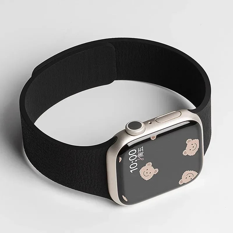 New Soft Silicone Sport Strap for Apple Watch – Sweat-Proof Breathable Replacement Band Compatible with All Series Ultra 2 / 9 / 8 / 7 / SE in Multiple Colors