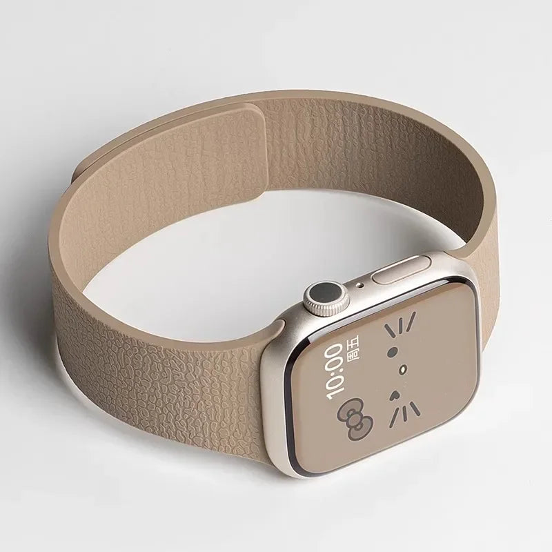 New Soft Silicone Sport Strap for Apple Watch – Sweat-Proof Breathable Replacement Band Compatible with All Series Ultra 2 / 9 / 8 / 7 / SE in Multiple Colors