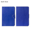 PU Leather 360° Flip Stand Tablet Case, 7–10 Inch