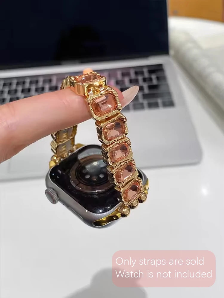 Premium Stainless Steel Apple Watch Band for Series 4 / 5 / 6 / 7 / 8 & Ultra – Butterfly Clasp Metal Bracelet for Men & Women
