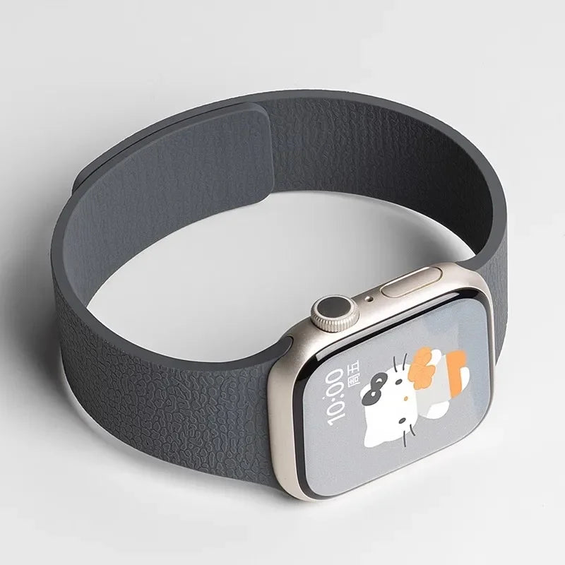New Soft Silicone Sport Strap for Apple Watch – Sweat-Proof Breathable Replacement Band Compatible with All Series Ultra 2 / 9 / 8 / 7 / SE in Multiple Colors