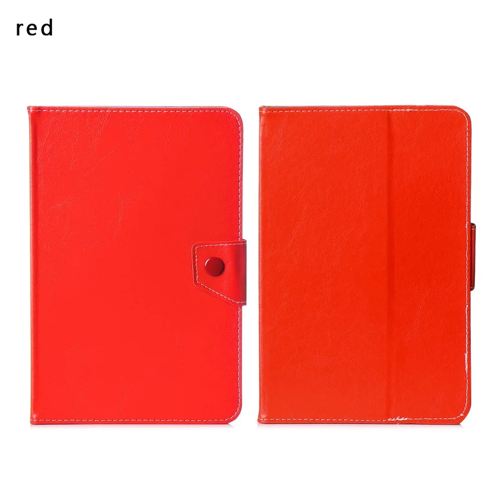 PU Leather 360° Flip Stand Tablet Case, 7–10 Inch