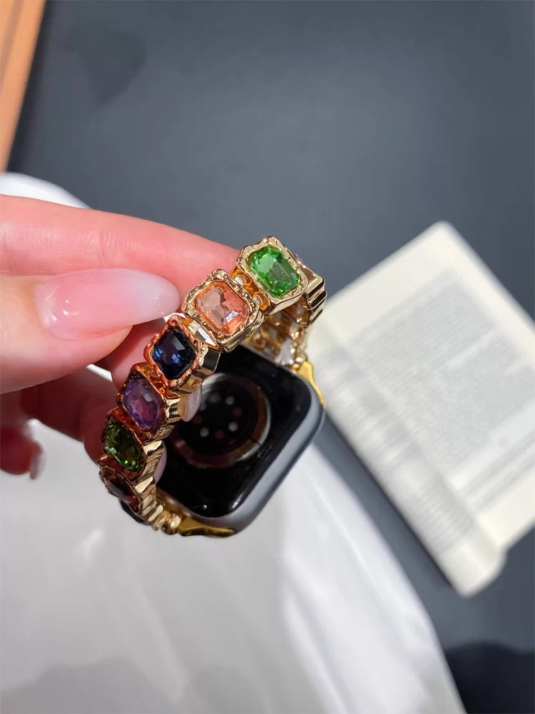 Premium Stainless Steel Apple Watch Band for Series 4 / 5 / 6 / 7 / 8 & Ultra – Butterfly Clasp Metal Bracelet for Men & Women