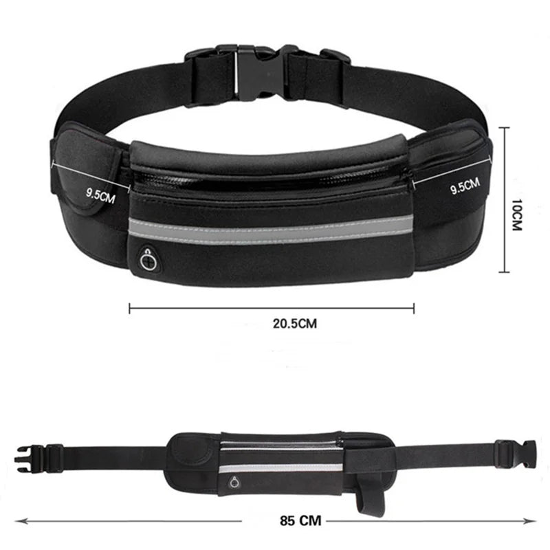 Waterproof Running Waist Bag for Women – Sports Fanny Pack for Gym, Cycling, Jogging & Outdoor Activities