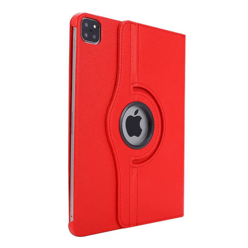 360° Rotating Stand Case for iPad Air & iPad Pro – Shockproof Multi-Angle Folio Cover with Auto Sleep/Wake & Stylus Holder